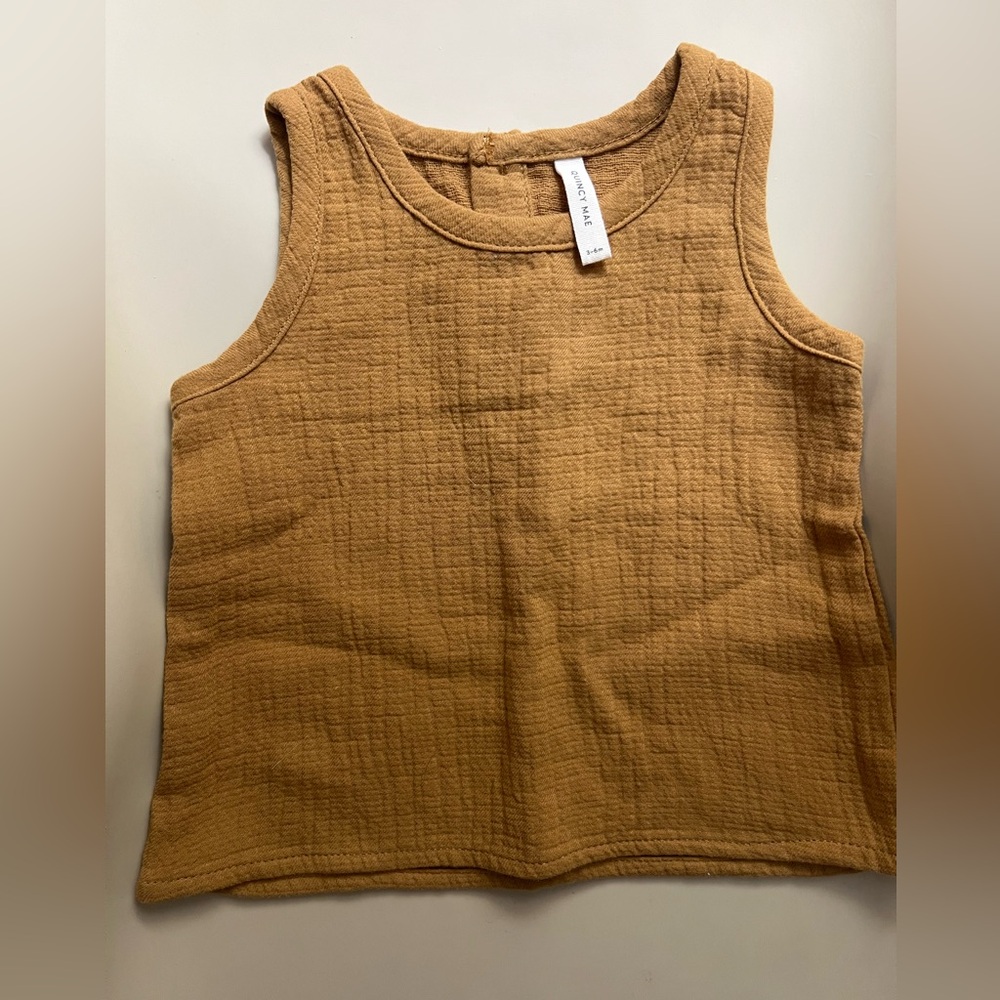 Quincy Mae Organic Cotton Textured Top